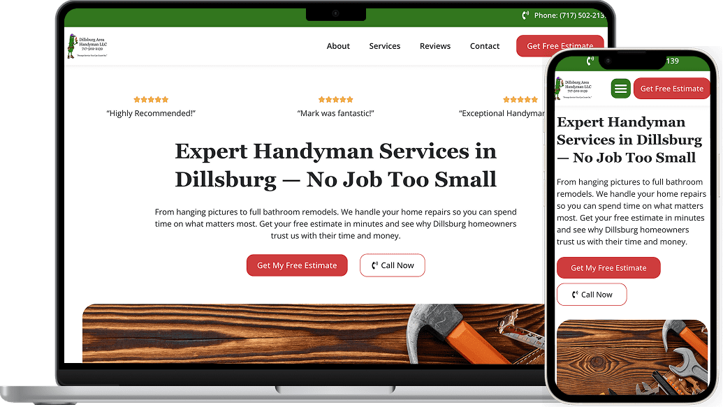 Dillsburg Area handyman website